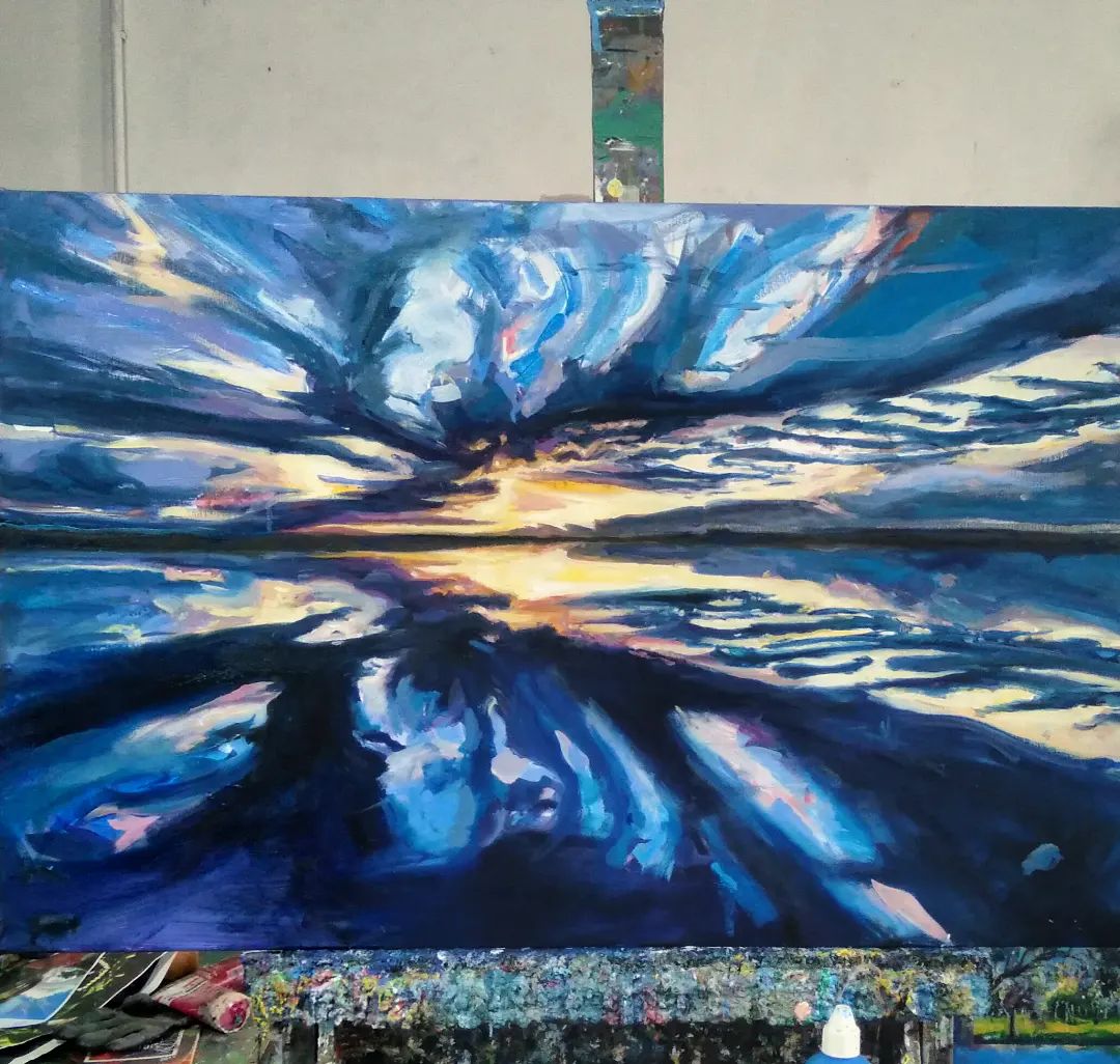'Sky' II

63 x 96cm
Oil and acrylic on canvas

#painting#sky#clouds#landscape#contemporaryart#sunset#lapampa#argentina#cuadros#cielo#paisaje#artecontemporaneo#atardecer