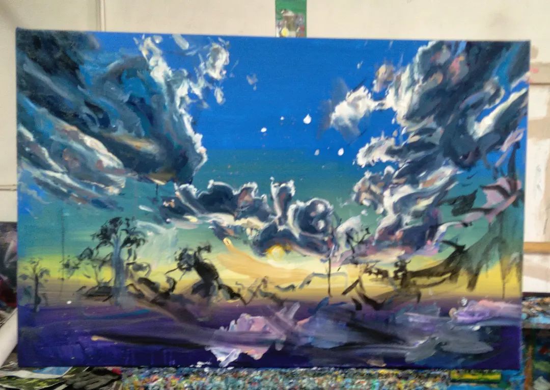 'Sky' I

63 x 96cm
Oil and acrylic on canvas

#painting#sky#clouds#landscape#contemporaryart#sunset#lapampa#argentina#cuadros#cielo#paisaje#artecontemporaneo#atardecer
