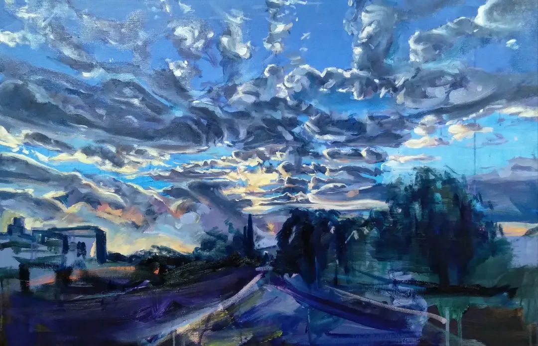 'Above only Sky'

63 x 96cm
Oil and acrylic on canvas

#painting#sky#clouds#landscape#contemporaryart#sunrisw#lapampa#argentina#cuadros#cielo#paisaje#artecontemporaneo#amanacer#argentina
