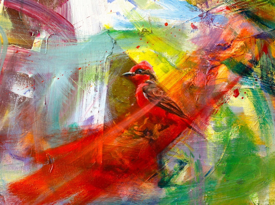 Red Cardinal (detail)